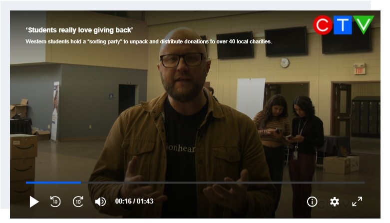 CTV London visits Mustang Lounge sorting party